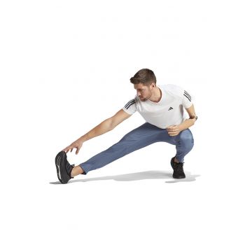 Pantaloni cu detalii reflectorizante - pentru alergare - Alb/Albastru prafuit