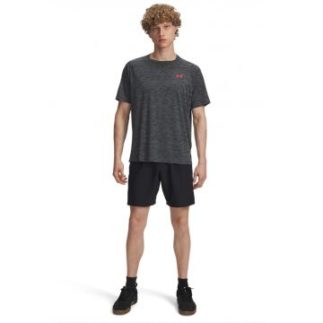 Pantaloni scurti cu logo - pentru fitness - Negru