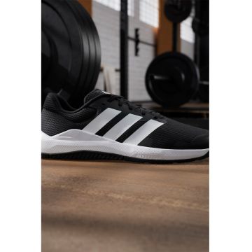 Pantofi Dropset Base din plasa pentru antrenament - Alb/Negru