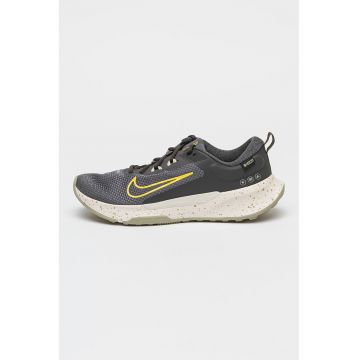 Pantofi Juniper Trail 2 cu detalii reflectorizante - pentru alergare - Galben/Alb murdar/Gri inchis