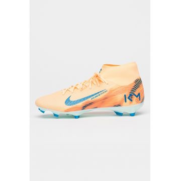 Pantofi pentru fotbal Superfly 10 Acad - Portocaliu deschis/Albastru royal