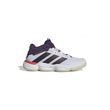 Pantofi pentru sporturi de interior Court Stabil - Galben pal/Alb optic/Violet prafuit