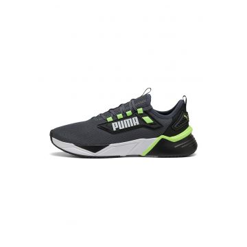 Pantofi Retaliate 3 slip-on cu logo pentru alergare - Negru/Verde electric/Alb optic