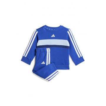 Trening cu model colorblock - Alb/Albastru royal