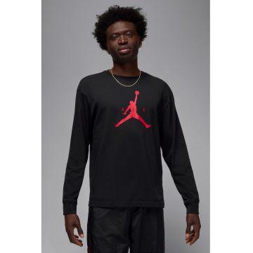 Bluza de trening cu decolteu la baza gatului - pentru baschet Jumpman - Rosu/Negru