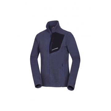 Bluza fleece melange barbati Trugberg - Bleumarin