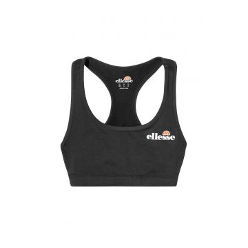 ELLESS - Bustiera cu imprimeu logo Sostino - Negru