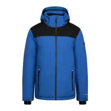 Geaca pentru trekking Christopher - Negru/Albastru royal