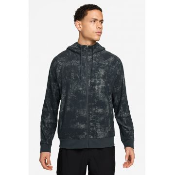 Hanorac cu imprimeu abstract - pentru fitness Primary - Verde padure