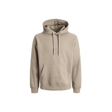 Hanorac JACK &JONES Point Badge Hood Bf 52843 - Maro deschis