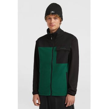 Jacheta din fleece - pentru schi Polartec Hyper - Verde/Negru