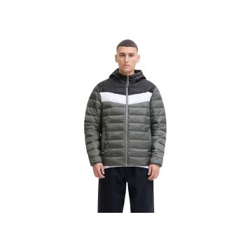 Jacheta JACK &JONES West Light Puffer Hood 52251 - Gri