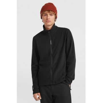 Jacheta slim-fit din fleece cu fermoar - pentru schi FWC Cruz Jack - Negru