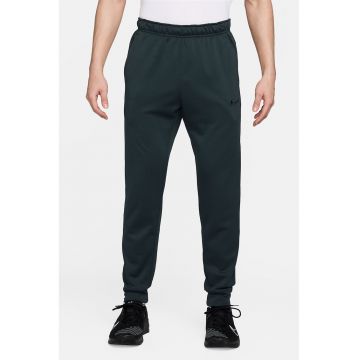 Pantaloni conici cu logo - pentru fitness - Verde englez