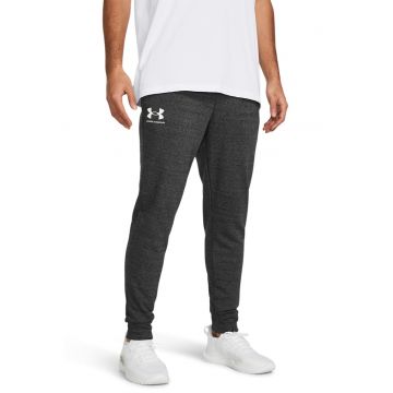 Pantaloni conici pentru antrenament Rival - Gri inchis melange