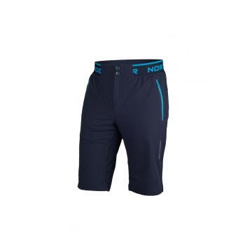 Pantaloni scurti cu talie elastica pentru barbati Roberto - Bleumarin inchis