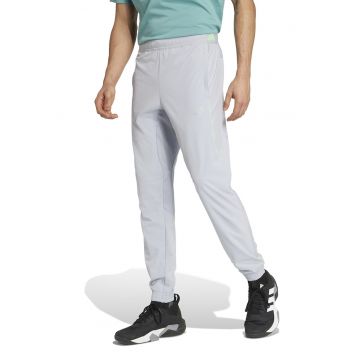 Pantaloni slim fit pentru fitness Tech - Verde/Gri deschis