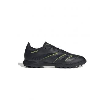 Pantofi cu detalii contrastamte - pentru fotbal Predator - Negru/Verde electric