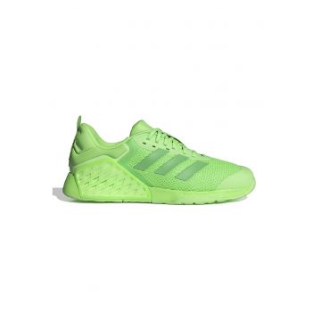 Pantofi cu logo pentru fitness Dropset 3 - Verde neon