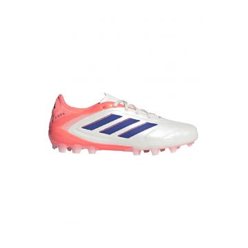 Pantofi din material sintetic - pentru fotbal Copa Pure III - Alb/Coral