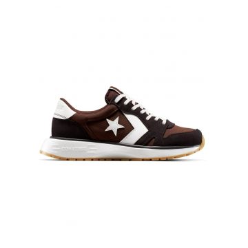 Pantofi sport cu detalii de piele intoarsa Omni Trainer - Maro