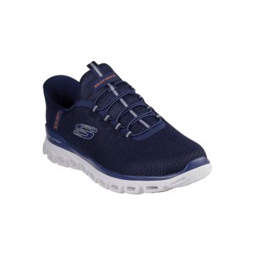 Pantofi sport slip-ins din material textil Glide-Step Noxus - Albastru