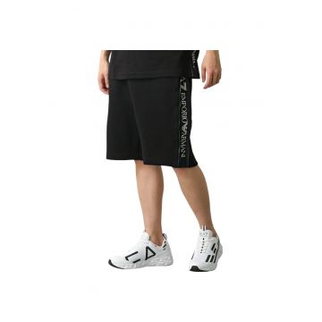 Short  EA7 M Tape Premium Bermuda 42529 - Negru