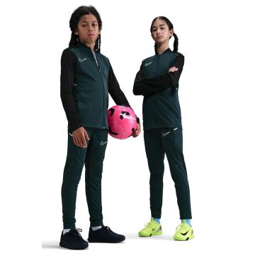 Trening cu tehnologie Dri Fit si buzunare pentru fotbal - Negru/Verde persan