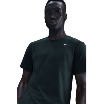 Tricou cu tehnologie Dri-FIT si decolteu la baza gatului - pentru fitness - Verde padure