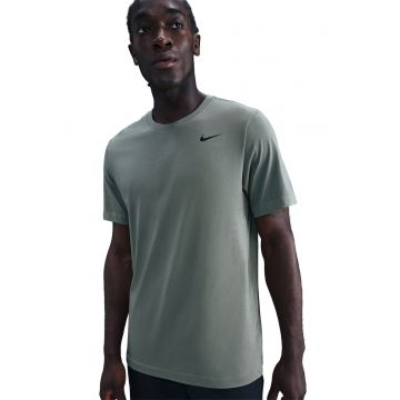 Tricou cu tehnologie Dri-FIT si decolteu la baza gatului - pentru fitness - Verde pal