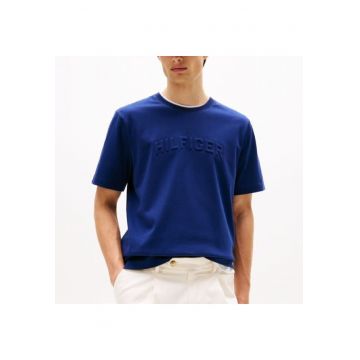 Tricou  HILFIGER ARCH EMBOSSED TEE-MW0MW39366-C7G