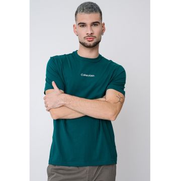 Tricou slim fit cu tehnologie uscare rapida - pentru fitness - Verde