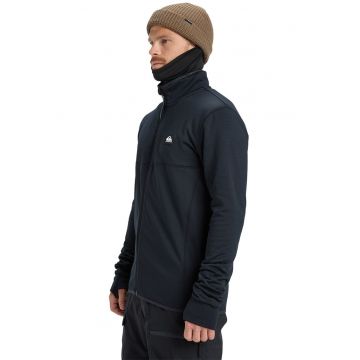 Bluza cu fermoar pentru ski Steep - Negru
