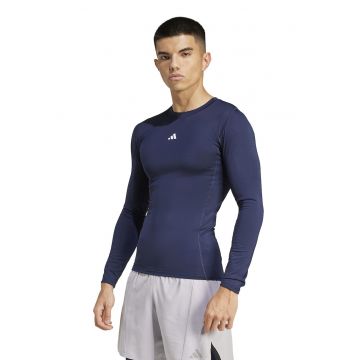 Bluza slim fit pentru antrenament - Alb/Bleumarin