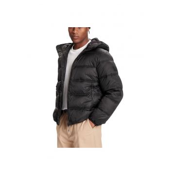 Geaca  TJM HOODED LOGO PUFFER EXT-DM0DM22044-BDS