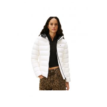 Geaca  TJW SLIM HOOD PRNT DOWN JCKT EXT-DW0DW21617-YBL