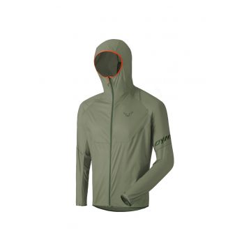 Jachetă alergare bărbați  Vert Wind 72 - kaki