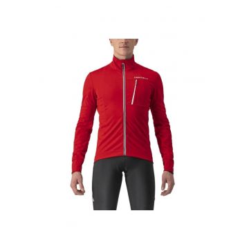 Jachetă ciclism bărbați  Go - roșie - rezistentă la - Rosu