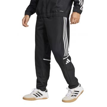 Pantaloni de trening relaxed fit cu logo - Negru