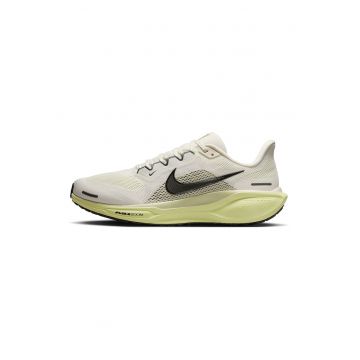Pantofi Air Zoom Pegasus 41 pentru alergare - Galben pal/Alb murdar/Gri inchis