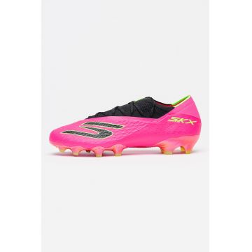 Pantofi cu crampoane - pentru fotbal Skx 2 - Negru/Roz neon/Verde neon