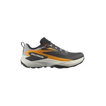 Pantofi Genesis GTX pentru alergare trail - Negru/Gri/Portocaliu