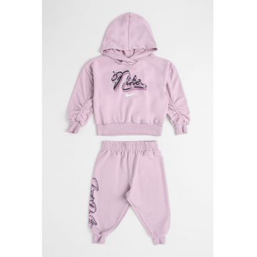 Set de pantaloni si bluza cu model on pointe Swoosh - Lila