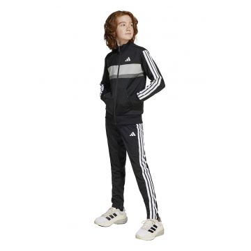 Trening cu logo si fermoar Tiberio - Negru/Gri