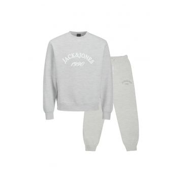 Trening JACK &JONES Bleecker Branding Set 52966 - Alb