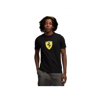 Tricou  Ferrari Sportswear Colored Shield 53315 - Negru