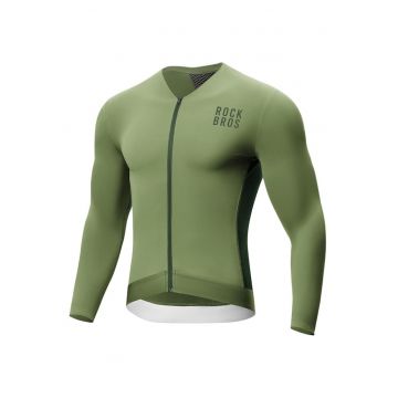 Bluza ciclism  - 649985 - Verde padure