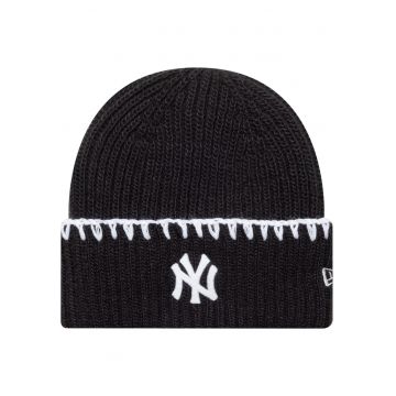 Caciula  Chunky Topstitch NY Yankees 53050 - Negru