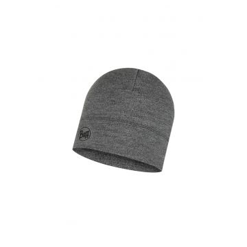 Caciula  lana mid light grey melangedwqfq - Gri