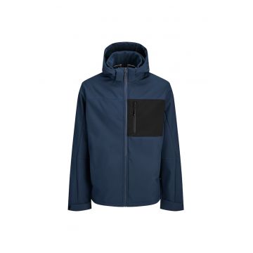Jacheta JACK &JONES North Softshell PLS 54382 - Albastru inchis